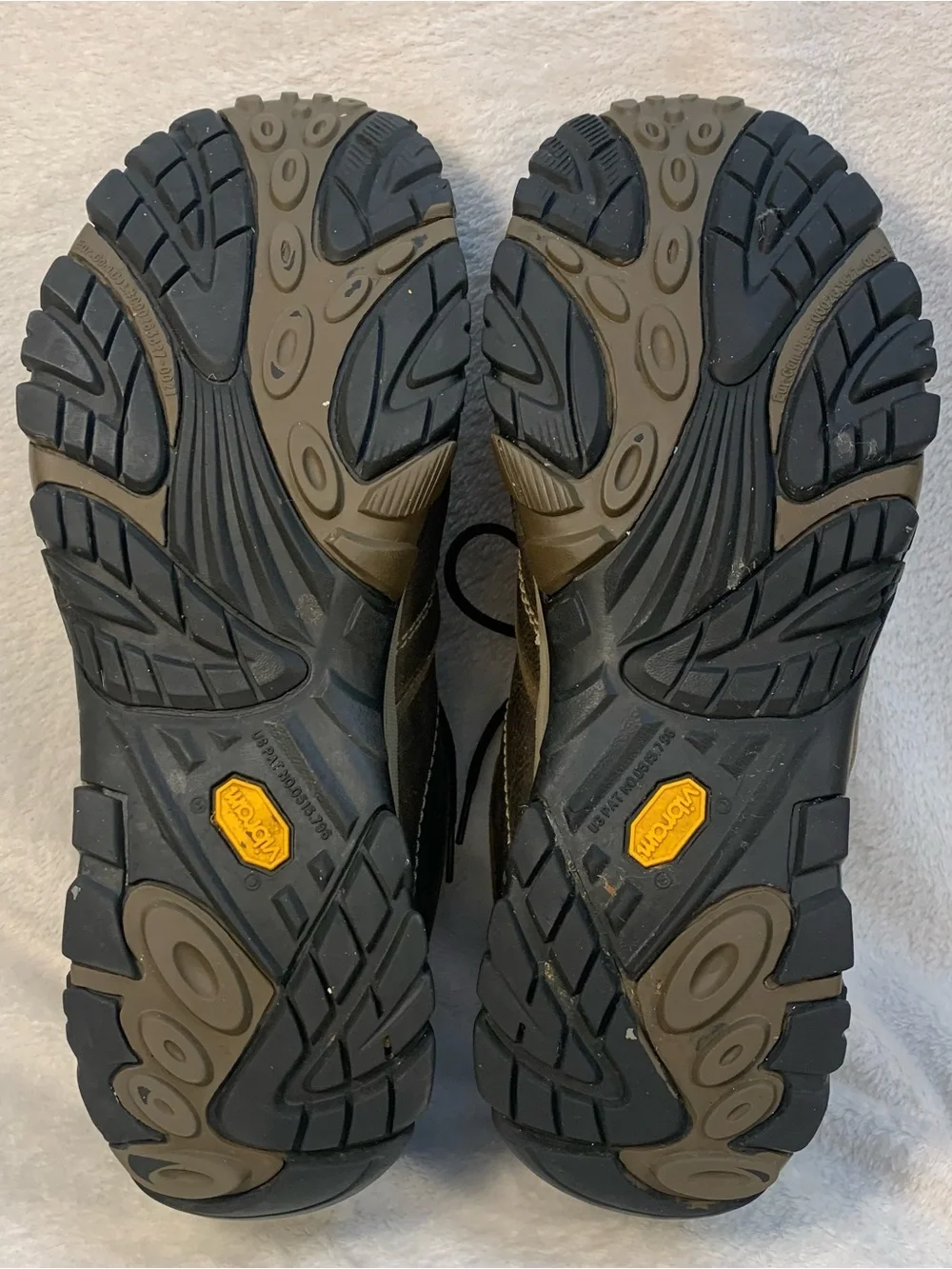Merrell Kangaroo Performance  Lace-Up Hiking Shoes Vibram Soles Large Size 14